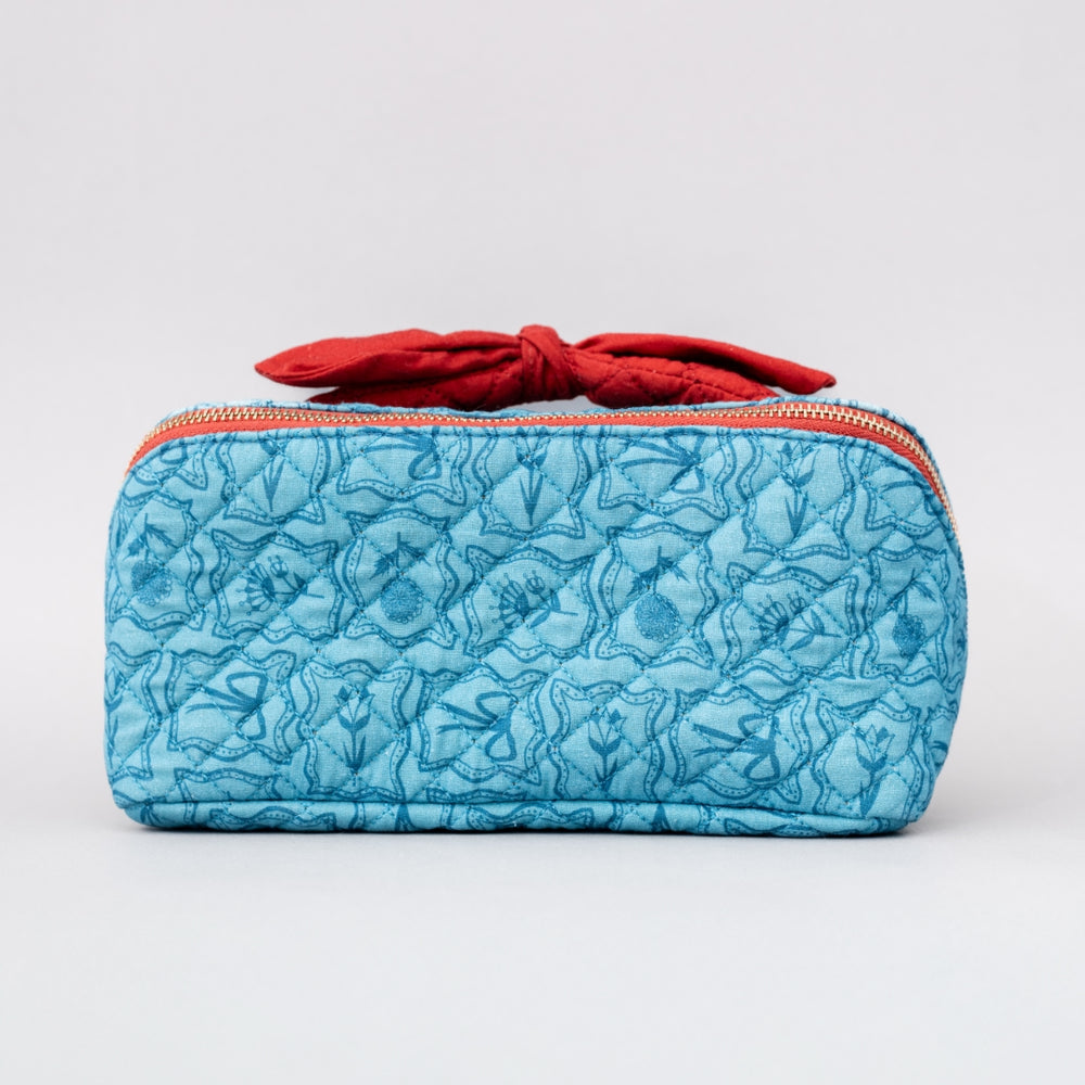 The Getaway Toiletry Bag - Flowers & Bows [PRE ORDER]