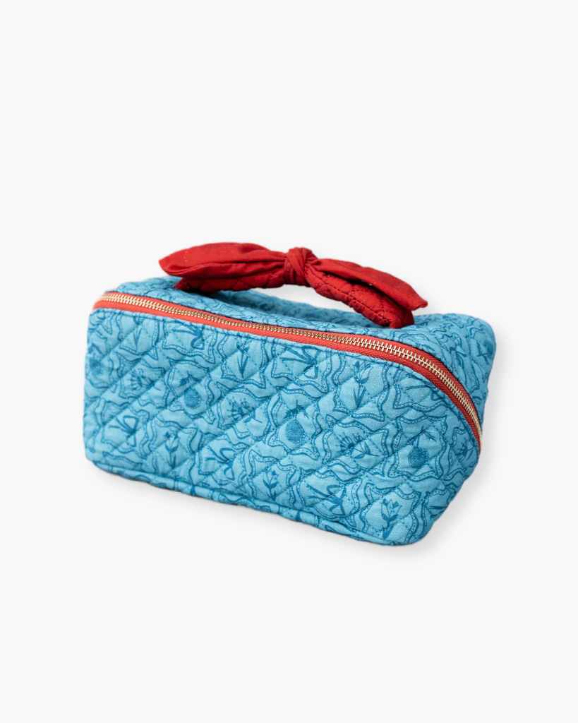 The Getaway Toiletry Bag - Flowers & Bows [PRE ORDER]