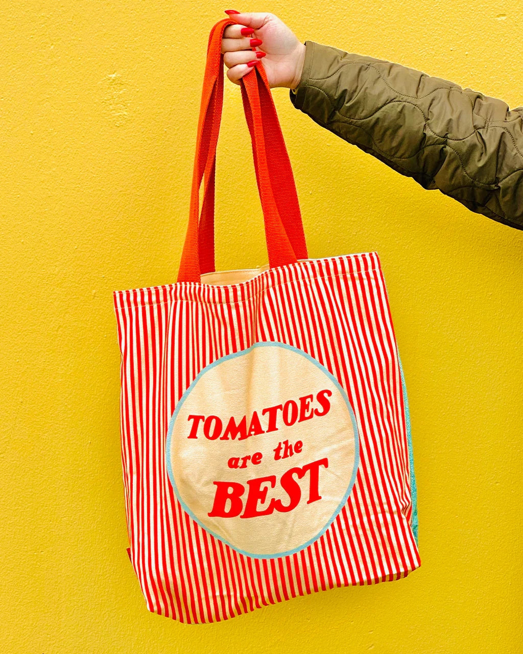 Canvas Tote Bag - Tomatoes Are The Best [PRE ORDER]