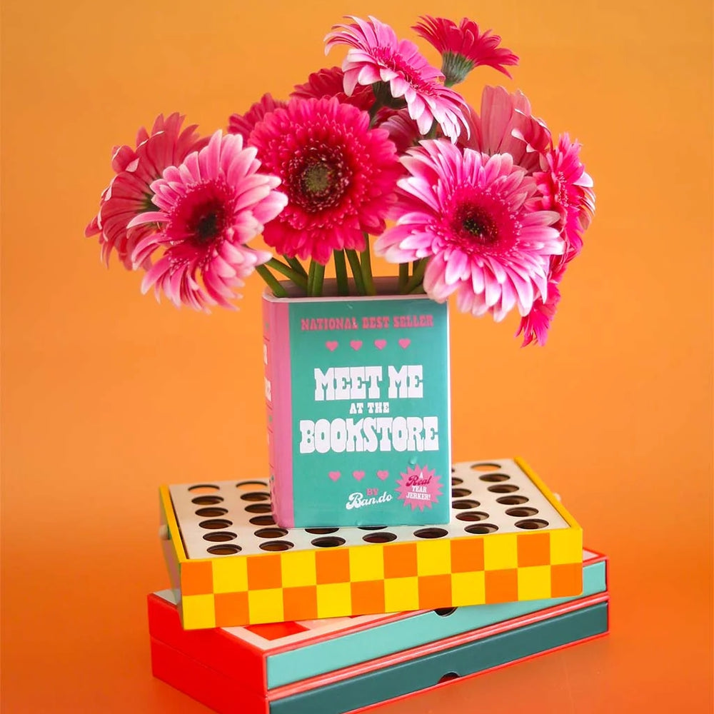 
                      
                        Flower Vase - Meet Me At The Bookstore
                      
                    