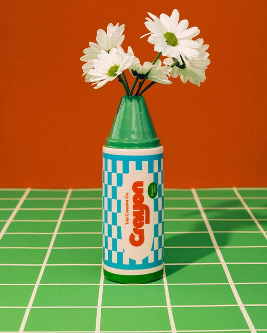 Flower Vase - Color Me Happy Crayon