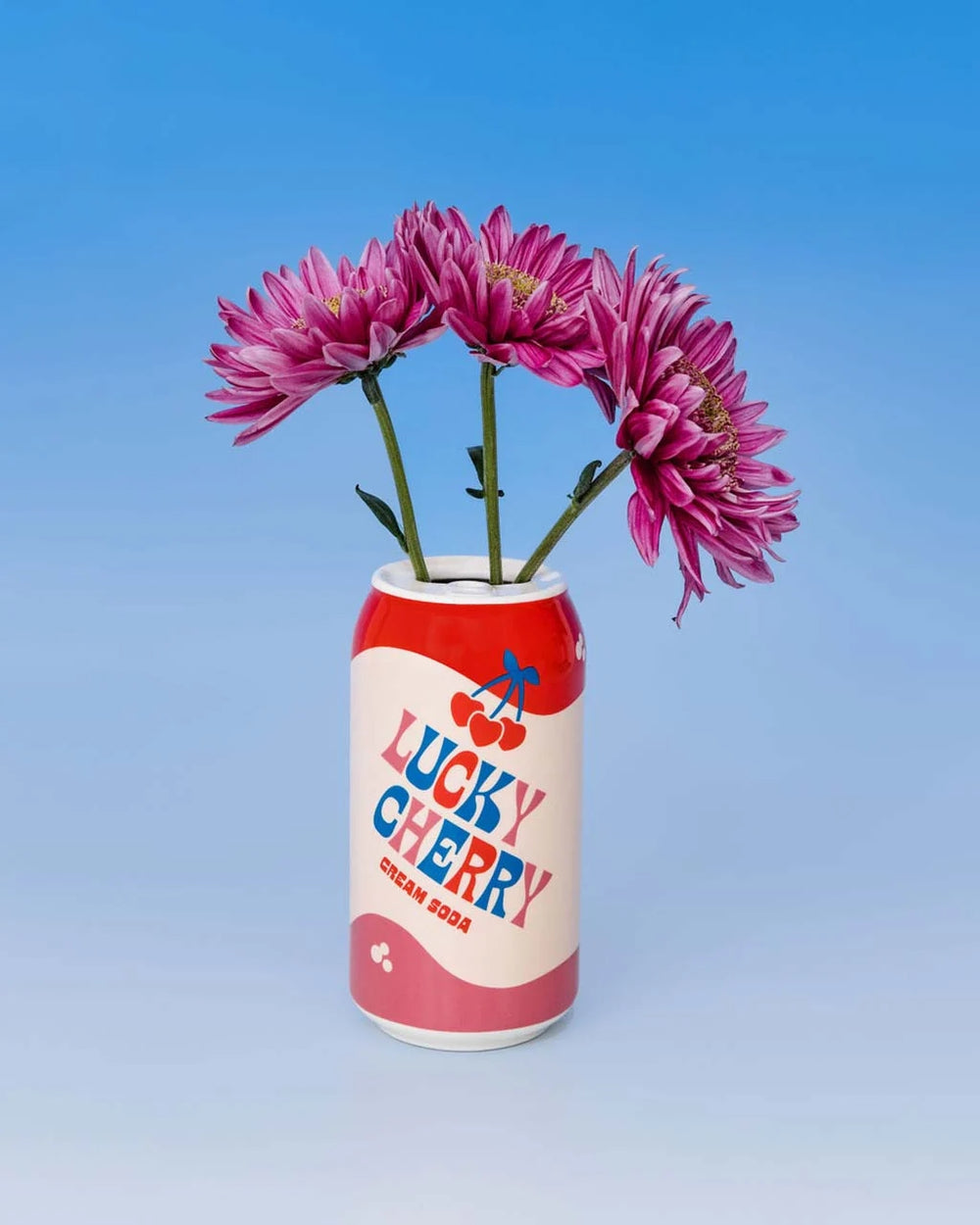 Flower Vase - Lucky Cherry Cream Soda