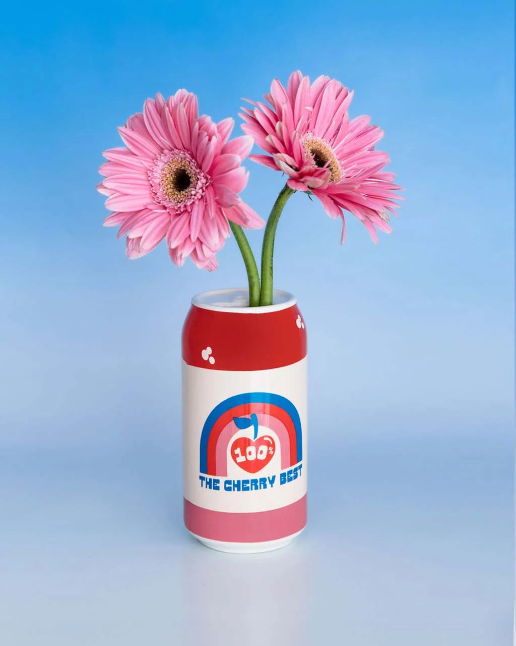 Flower Vase - Lucky Cherry Cream Soda