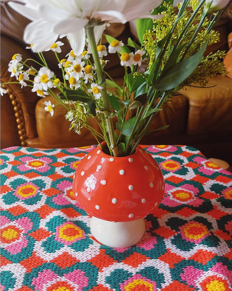 
                      
                        Flower Vase - Mushroom
                      
                    