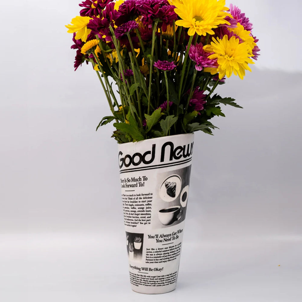 
                      
                        Flower Vase - Newspaper [PRE ORDER]
                      
                    