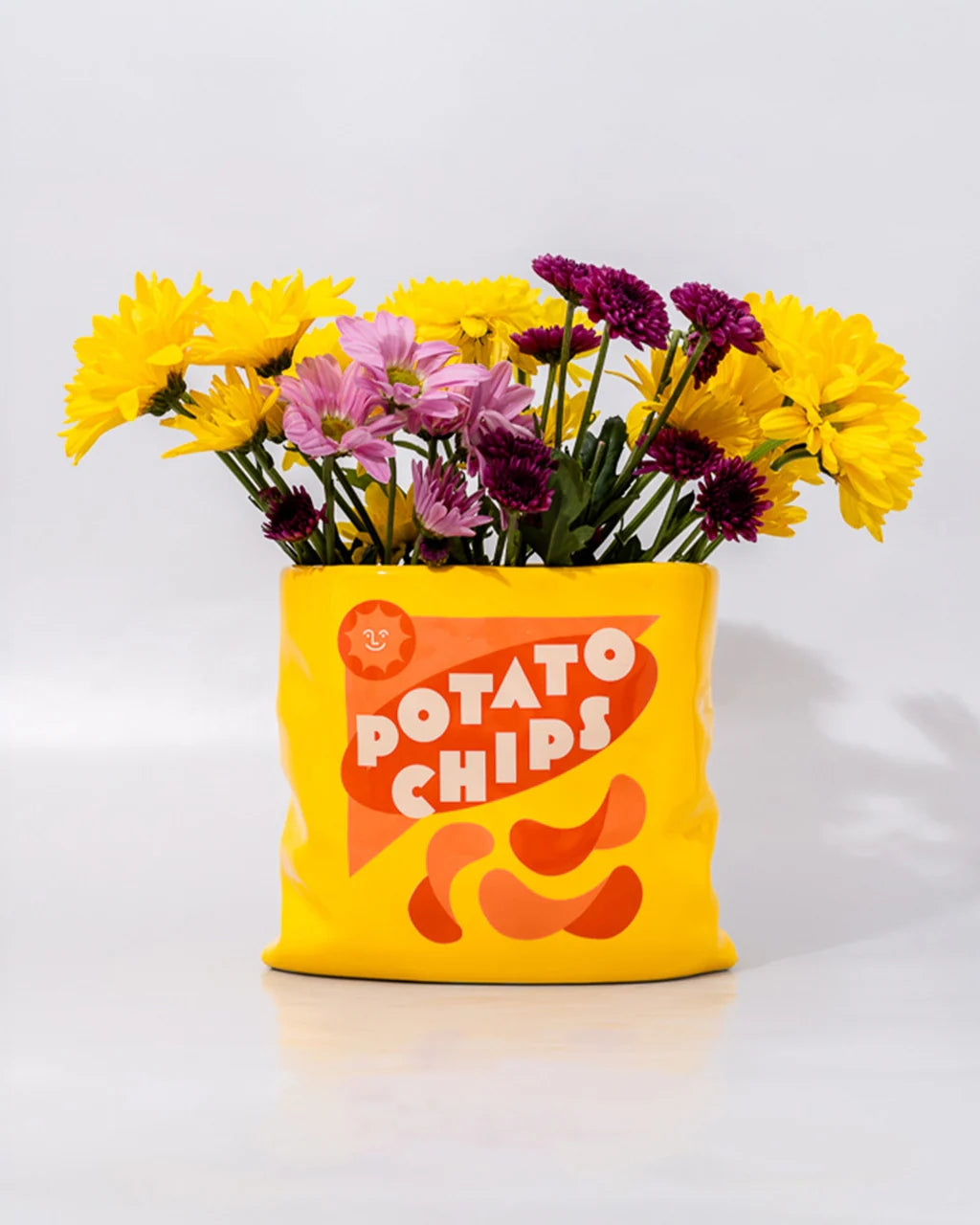 Flower Vase - Potato Chips