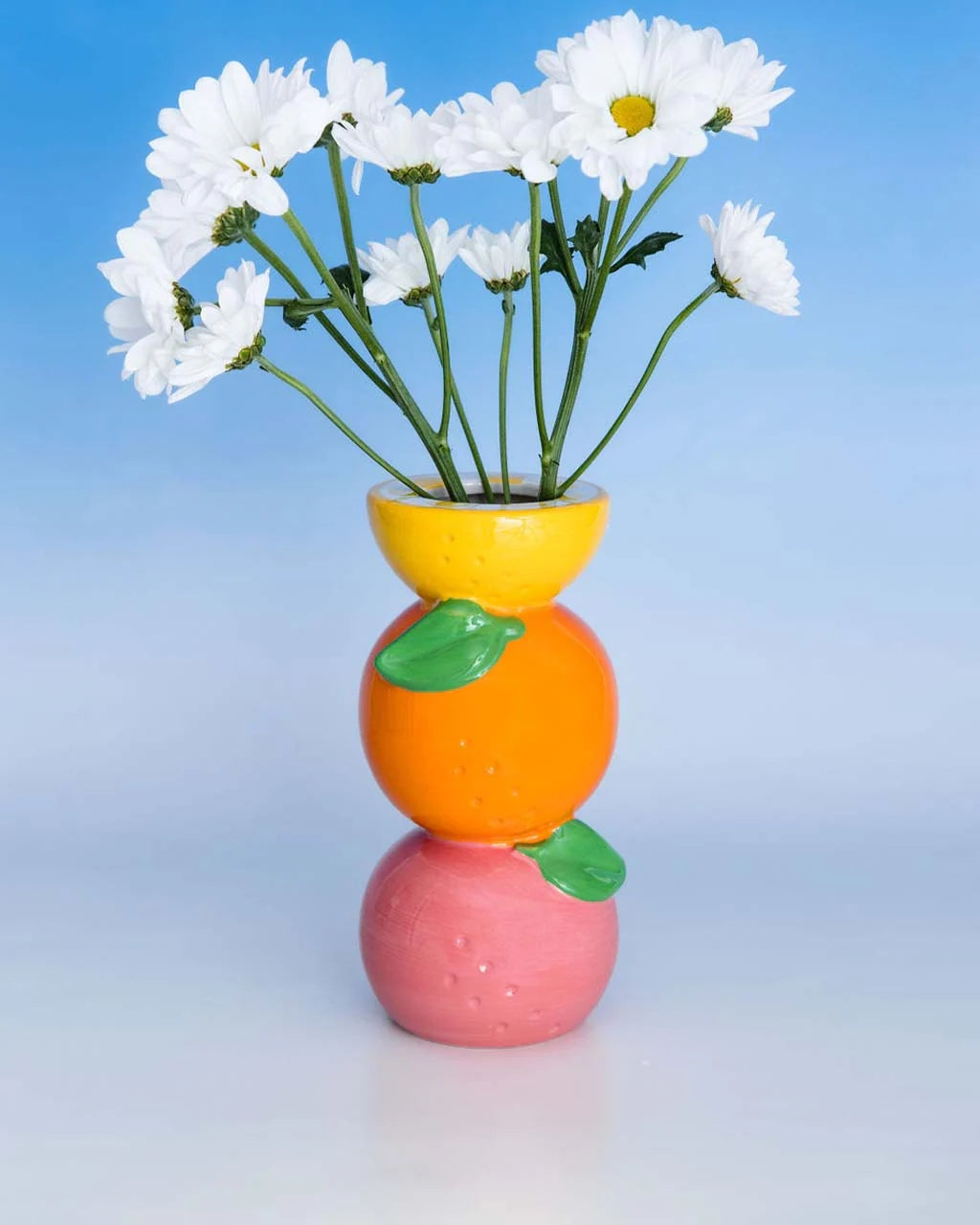 Flower Vase - Stacked Citrus