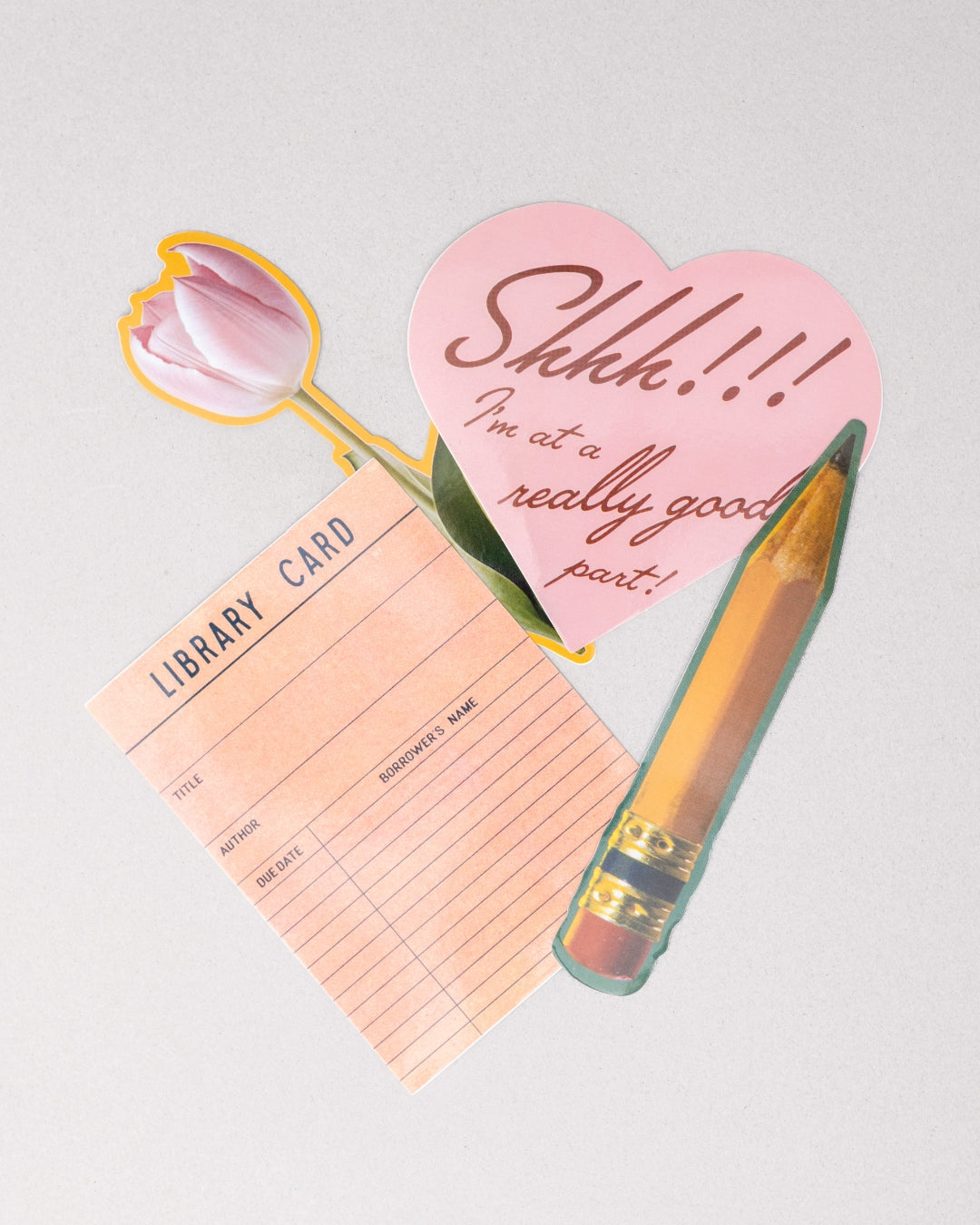 Stick With It! Big Vinyl Stickers - I Love Reading [PRE ORDER]