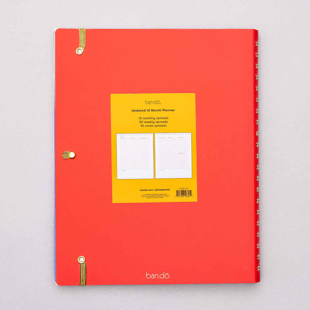 
                      
                        Weekly Undated Planner - Ready For Anything [PRE ORDER]
                      
                    