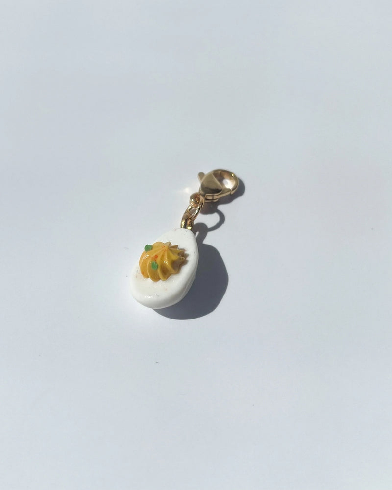 Bag Charm - Deviled Egg