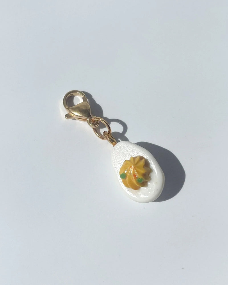 Bag Charm - Deviled Egg