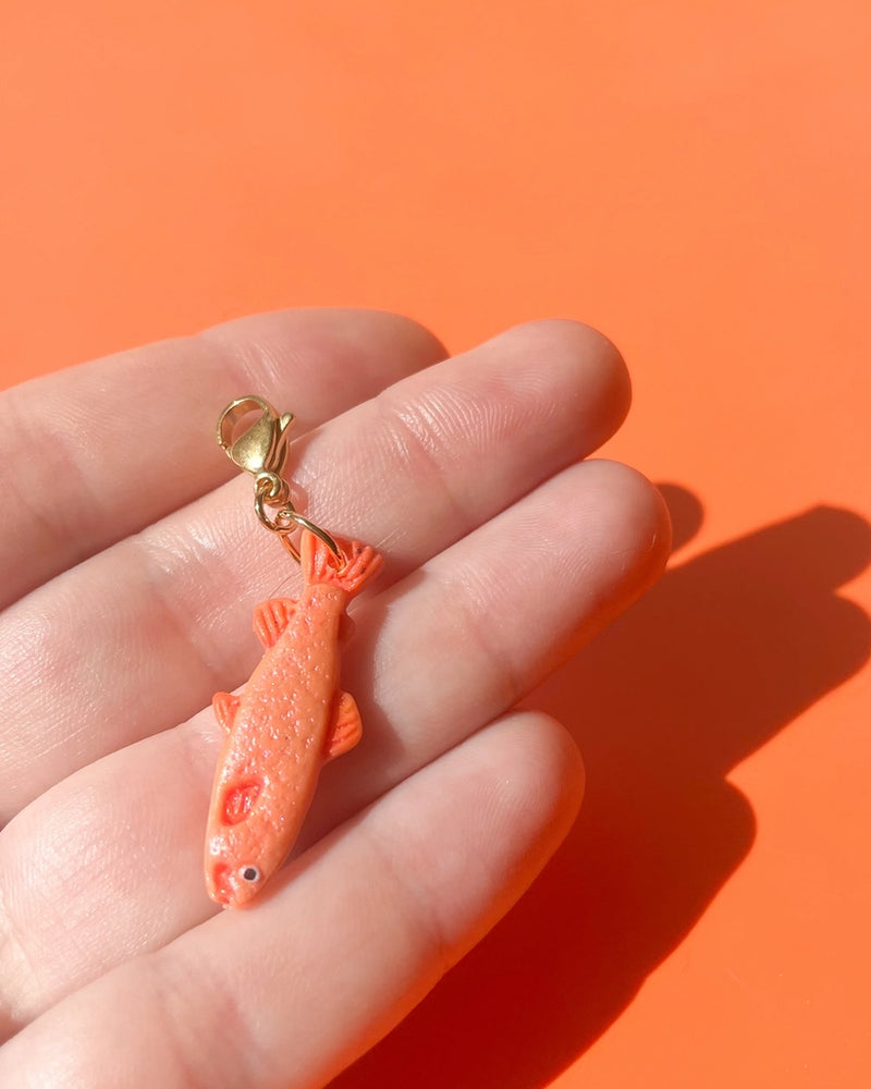 
                      
                        Bag Charm - Orange Fish
                      
                    