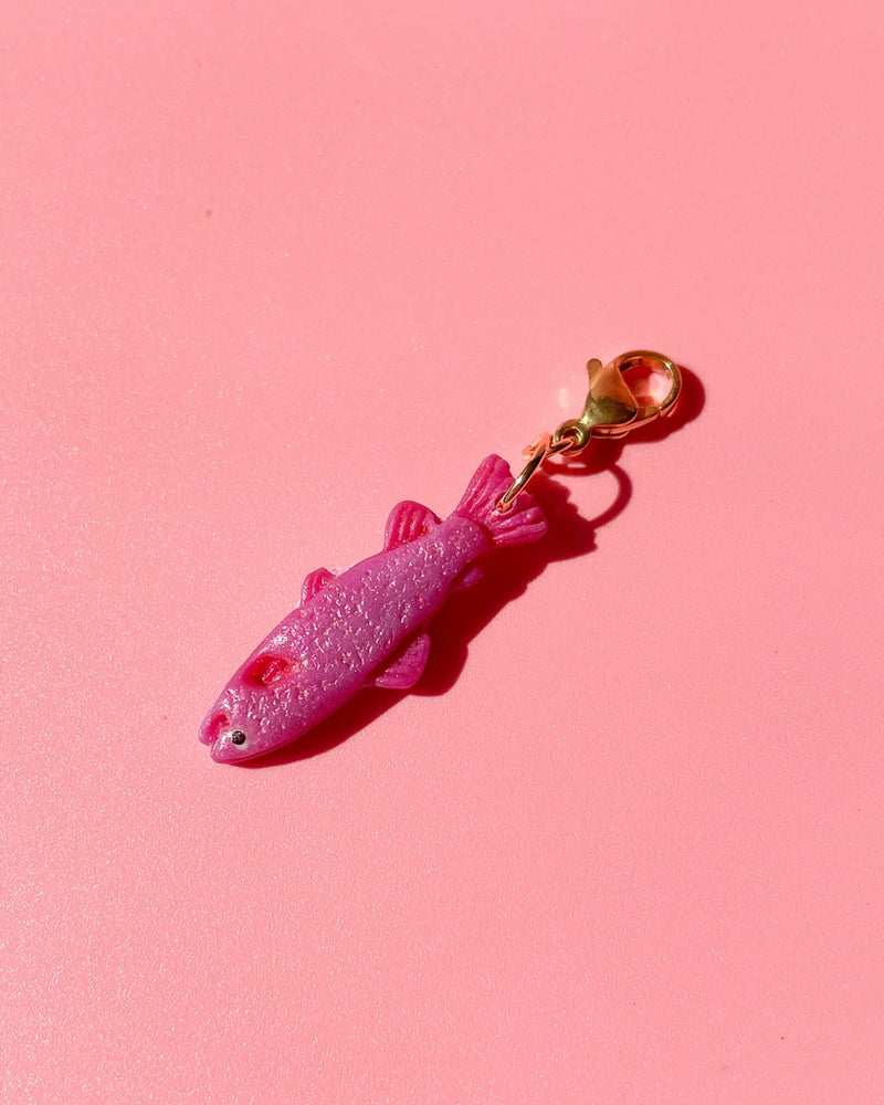 
                      
                        Bag Charm - Pink Fish
                      
                    