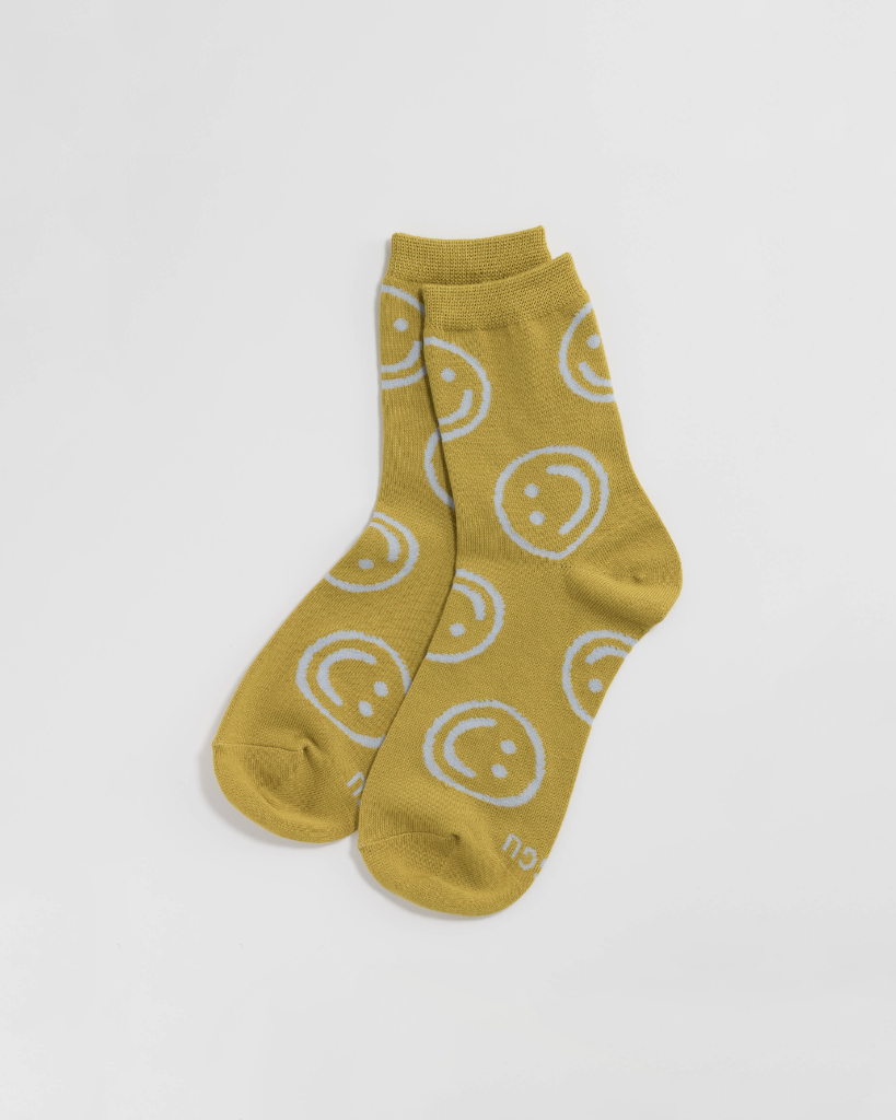 Crew Socks - Happy Ochre [PRE ORDER]