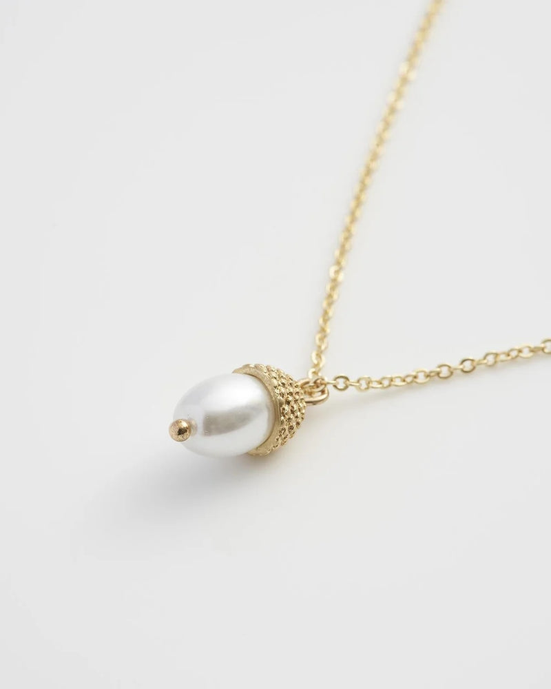 
                      
                        Necklace - Acorn Pearl [PRE ORDER]
                      
                    