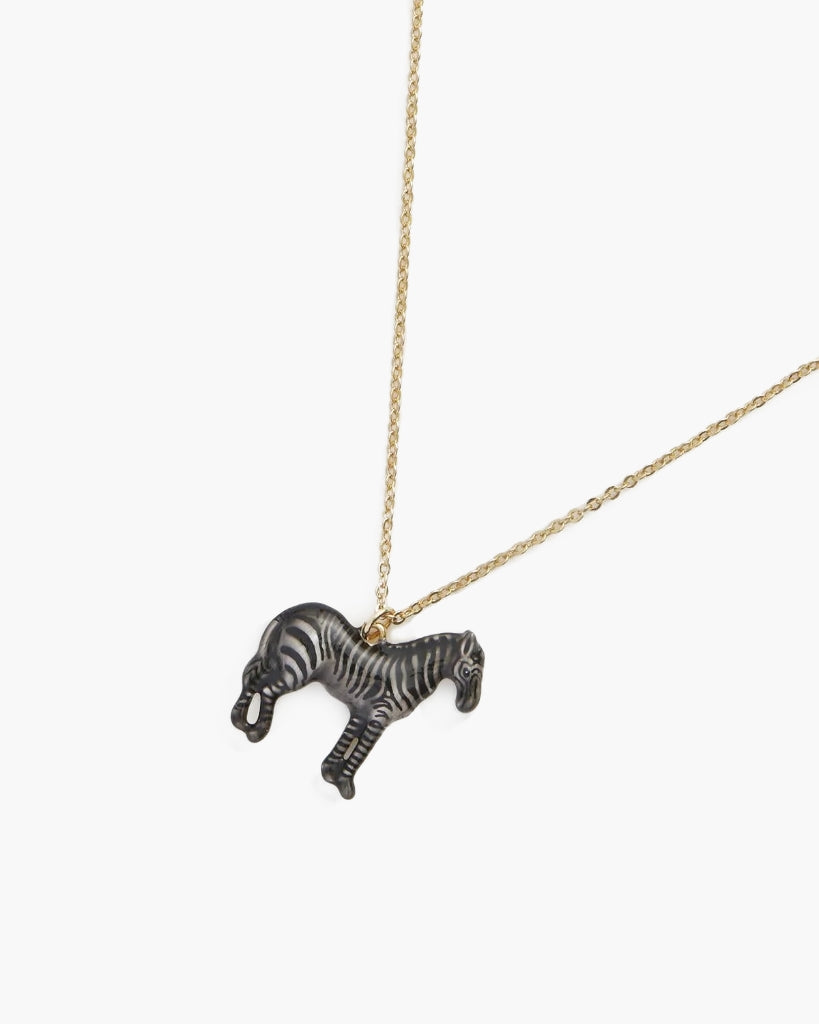 Necklace - Zebra Pendant [PRE ORDER]