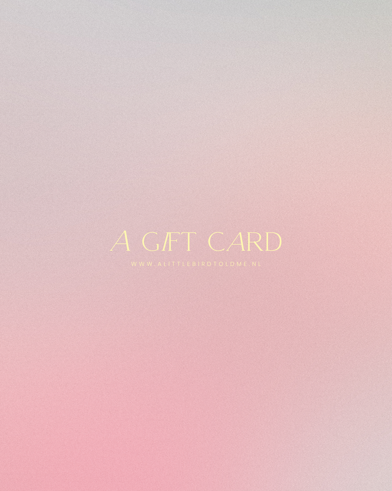 A Little Bird Told Me...