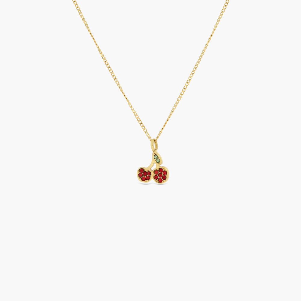 Necklace - Cherry Crystal [PRE ORDER]