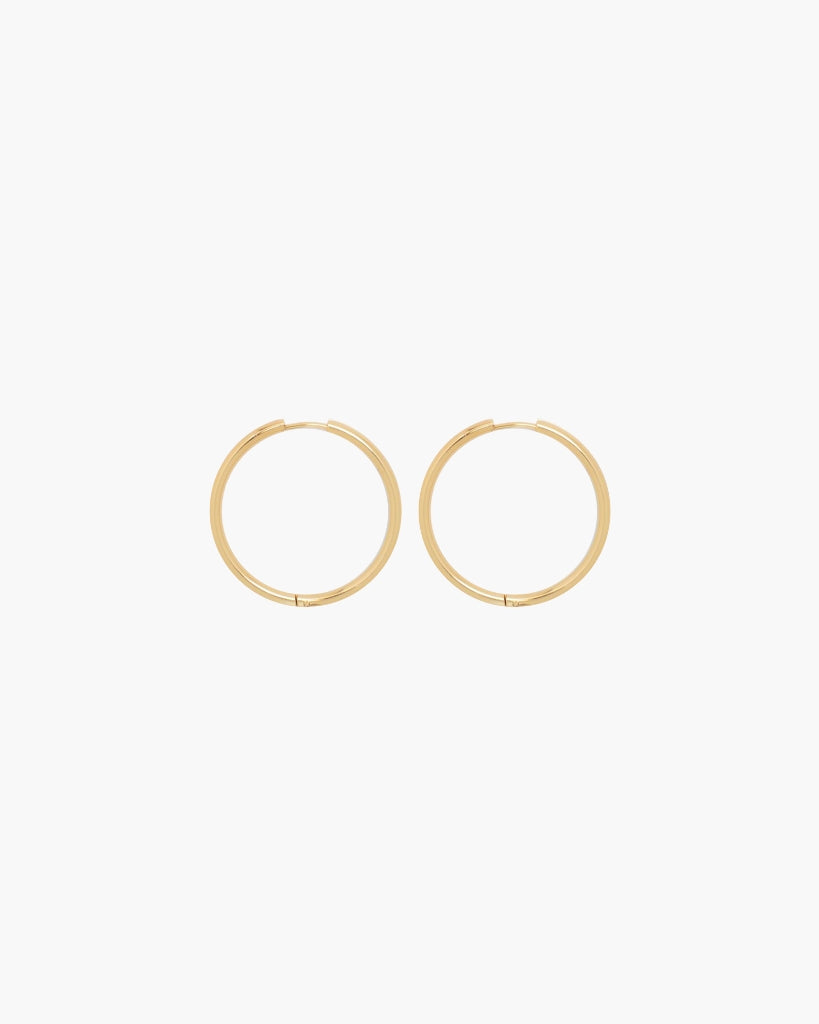 Earrings - Thin Ruby Gold [PRE ORDER]