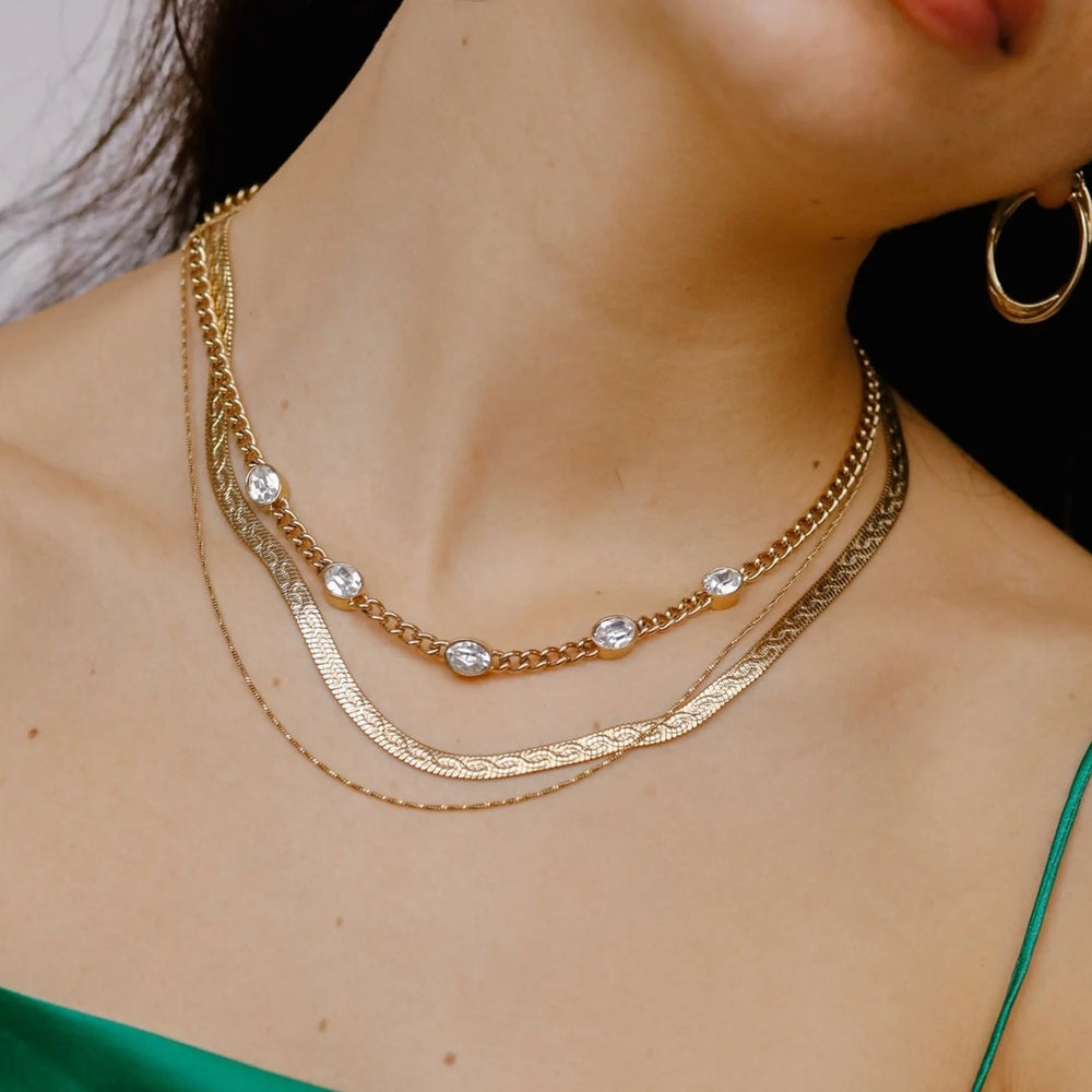 
                      
                        Necklace - Laced Chunky Nassau [PRE ORDER]
                      
                    