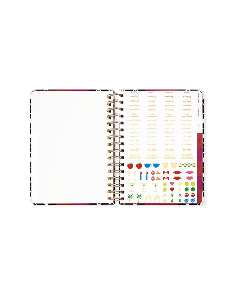 
                      
                        17-Month Large Planner [2023/2024] - Black Spade Flower
                      
                    