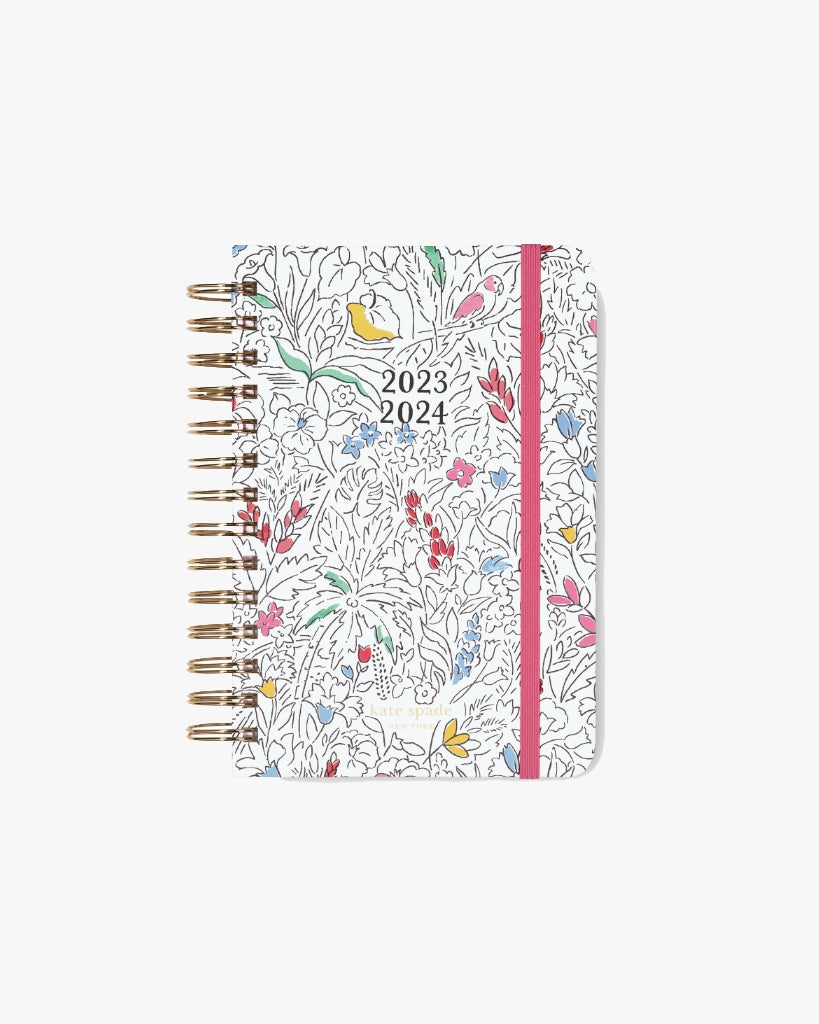 17 Month Medium Planner [2023/2024] - Tropical Flora