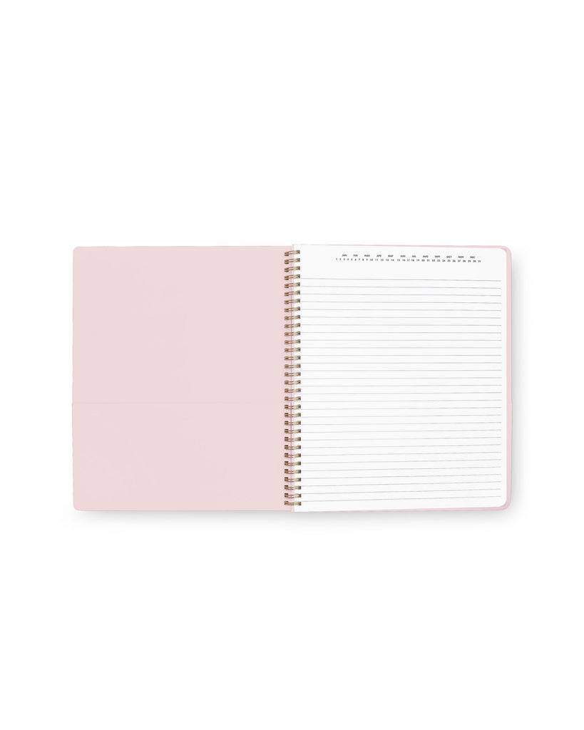 Large Spiral Notebook - Rise And Shine