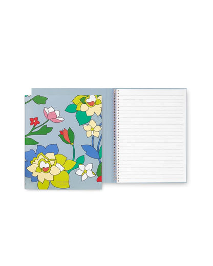 Concealed Spiral Notebook - Flowerbed [PRE ORDER]