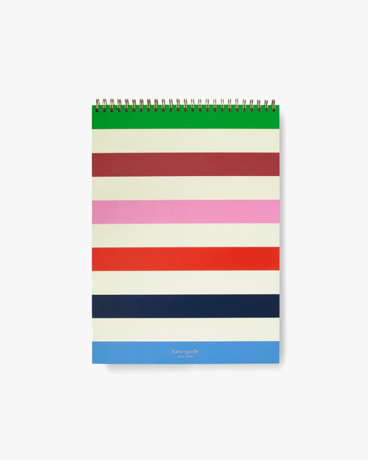 Top Spiral Notebook - Adventure Stripe