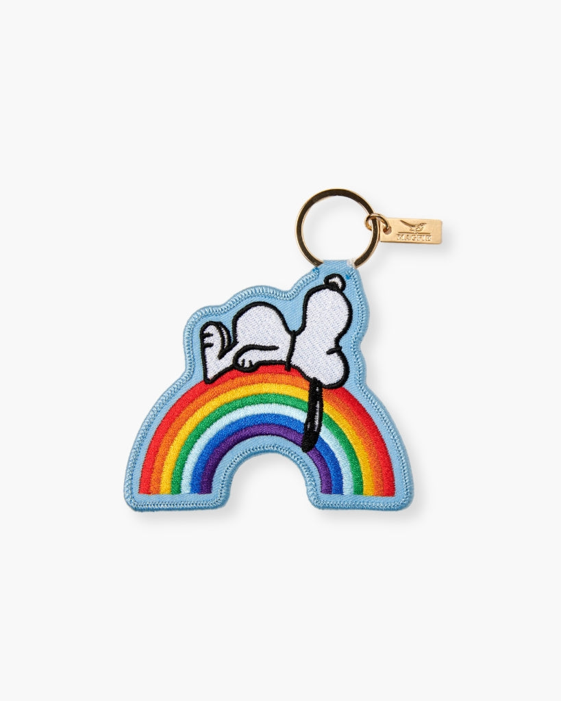 Peanuts Key Charm - Rainbow