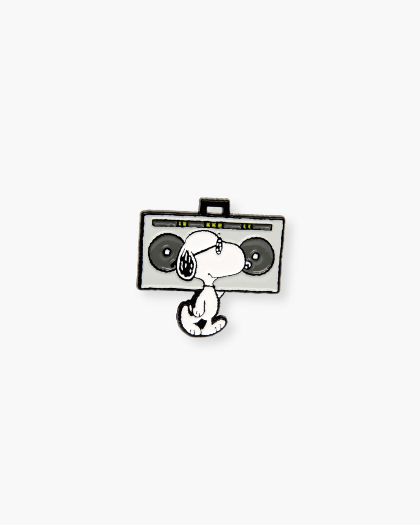 Peanuts Enamel Pin - Boombox