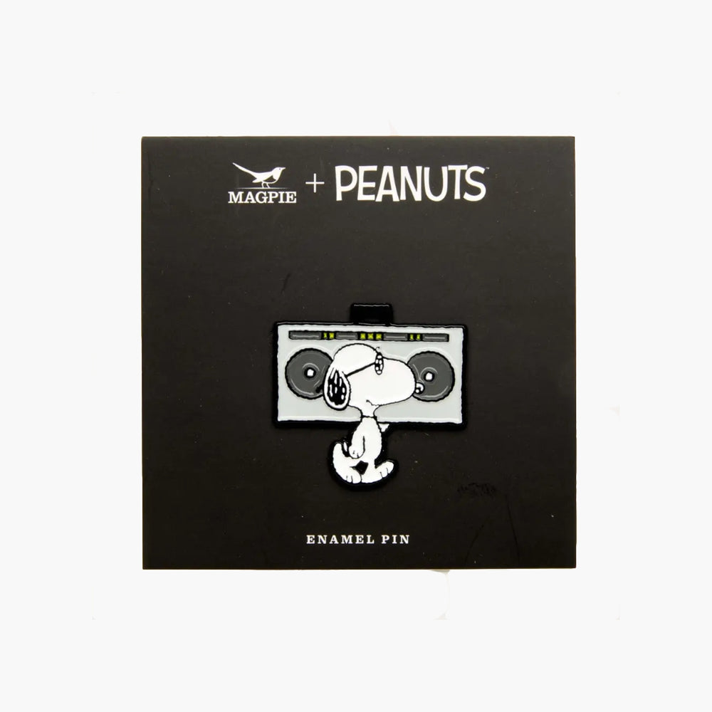 Peanuts Enamel Pin - Boombox