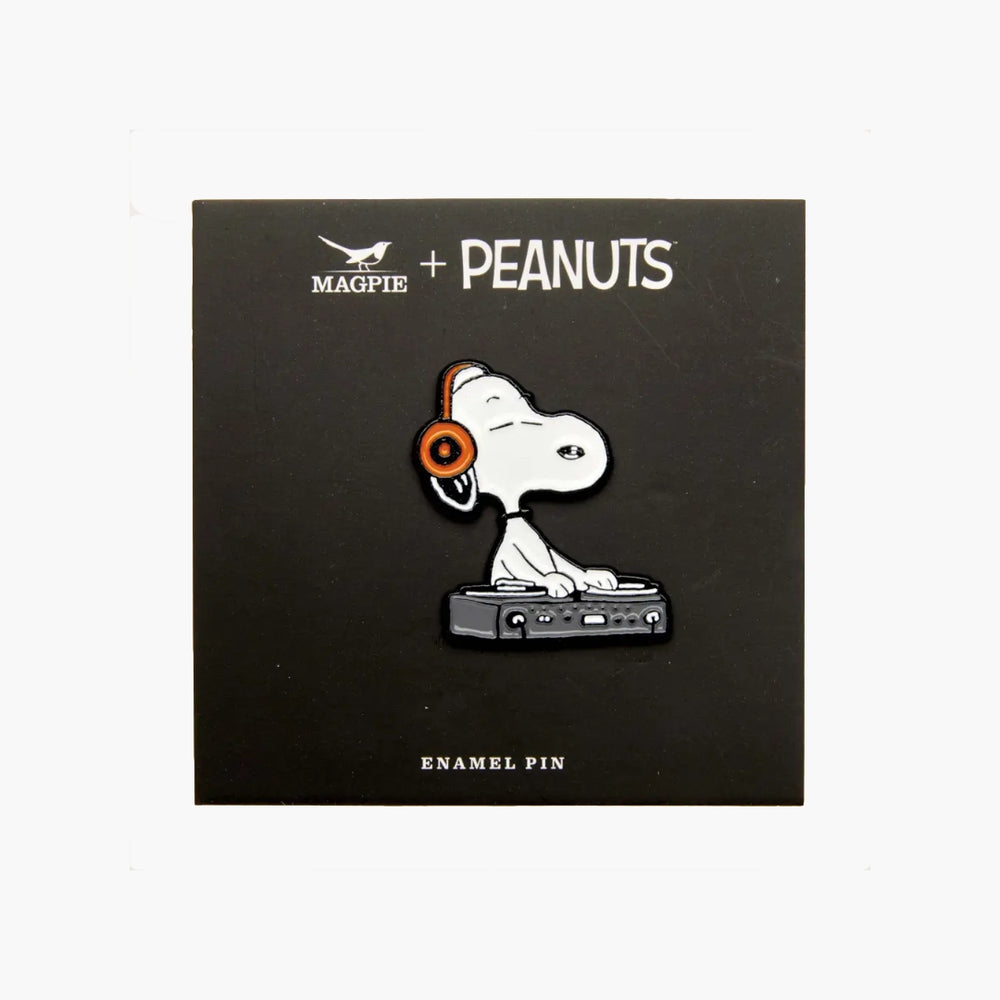 Peanuts Enamel Pin - DJ [PRE ORDER]