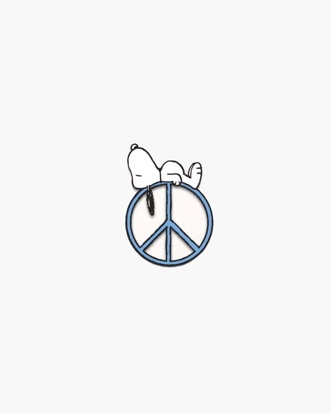 Peanuts Enamel Pin - Peace