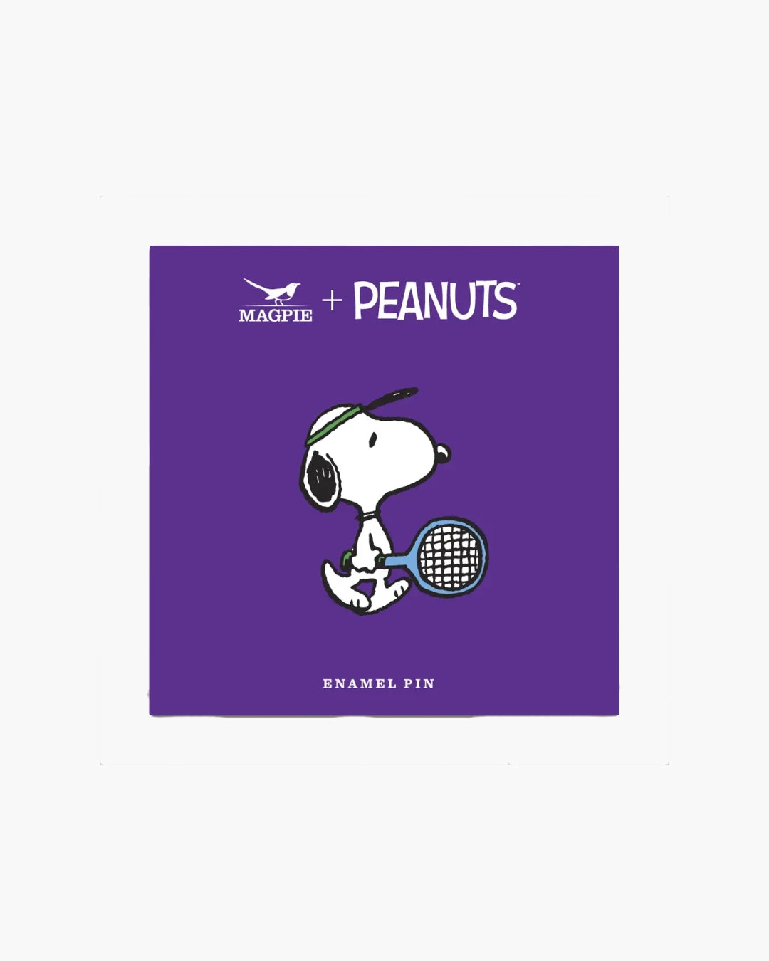 Peanuts Enamel Pin - Tennis [PRE ORDER]