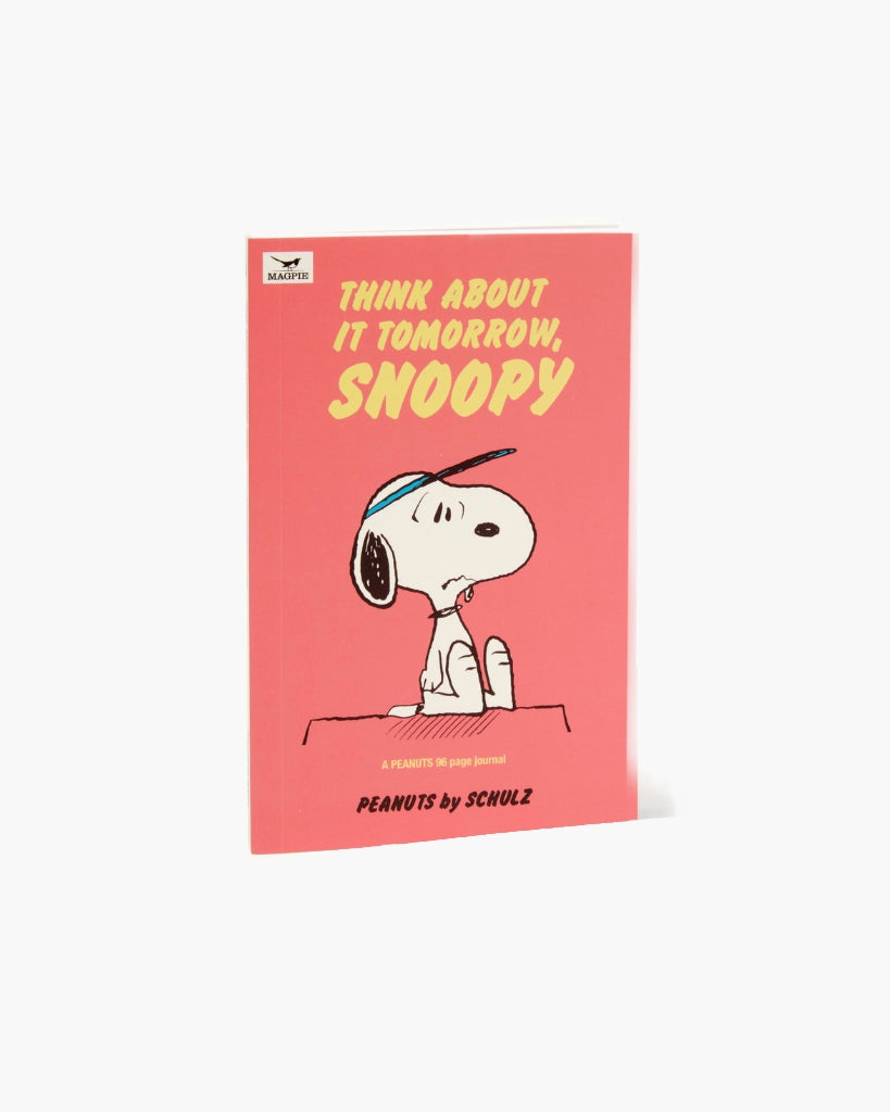 Peanuts Journal - Think About It Tomorrow Snoopy [PRE ORDER]