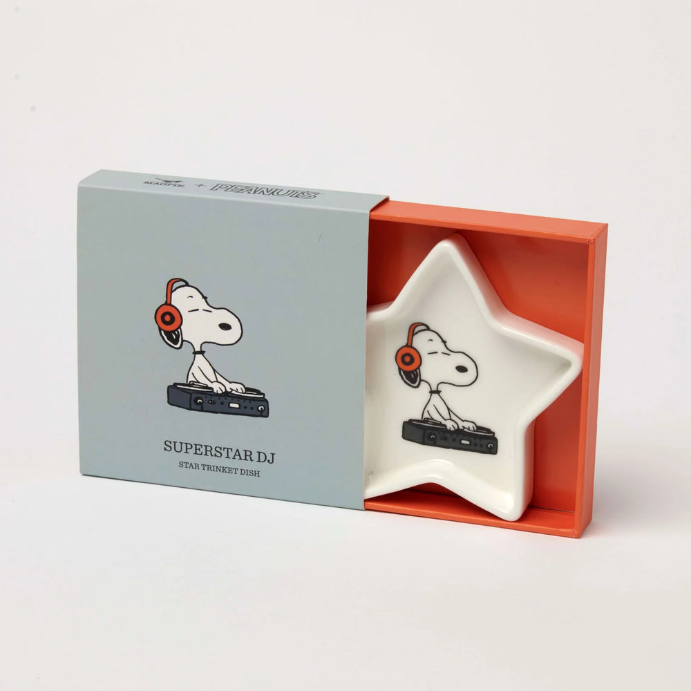 
                      
                        Peanuts Trinket Dish - Superstar DJ [PRE ORDER]
                      
                    