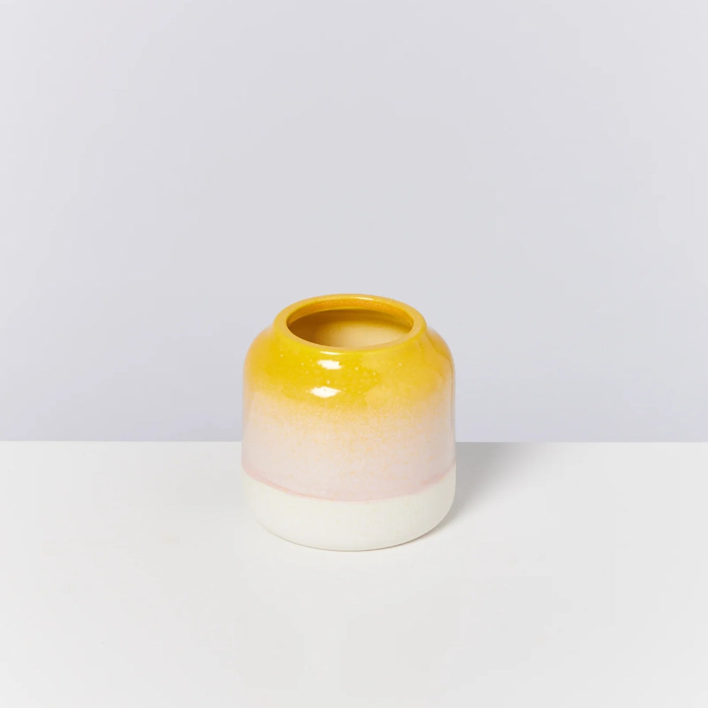 Bebé Vase - Yellow Pink Speckled [PRE ORDER]
