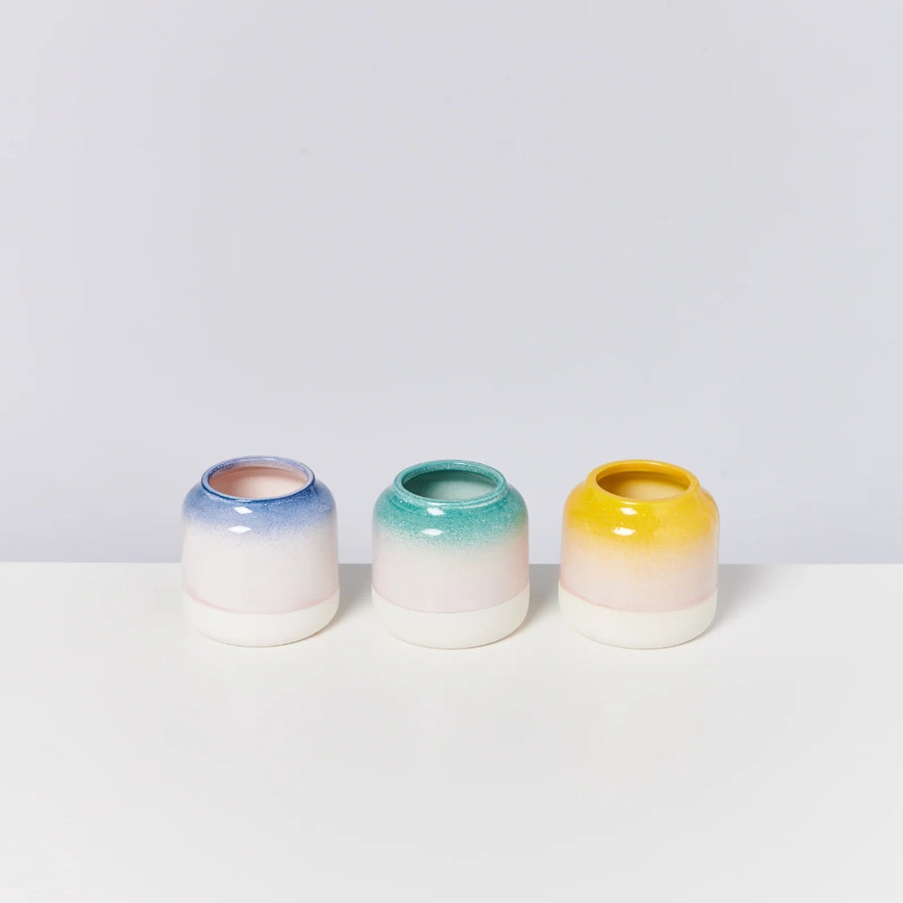 
                      
                        Bebé Vase - Yellow Pink Speckled [PRE ORDER]
                      
                    