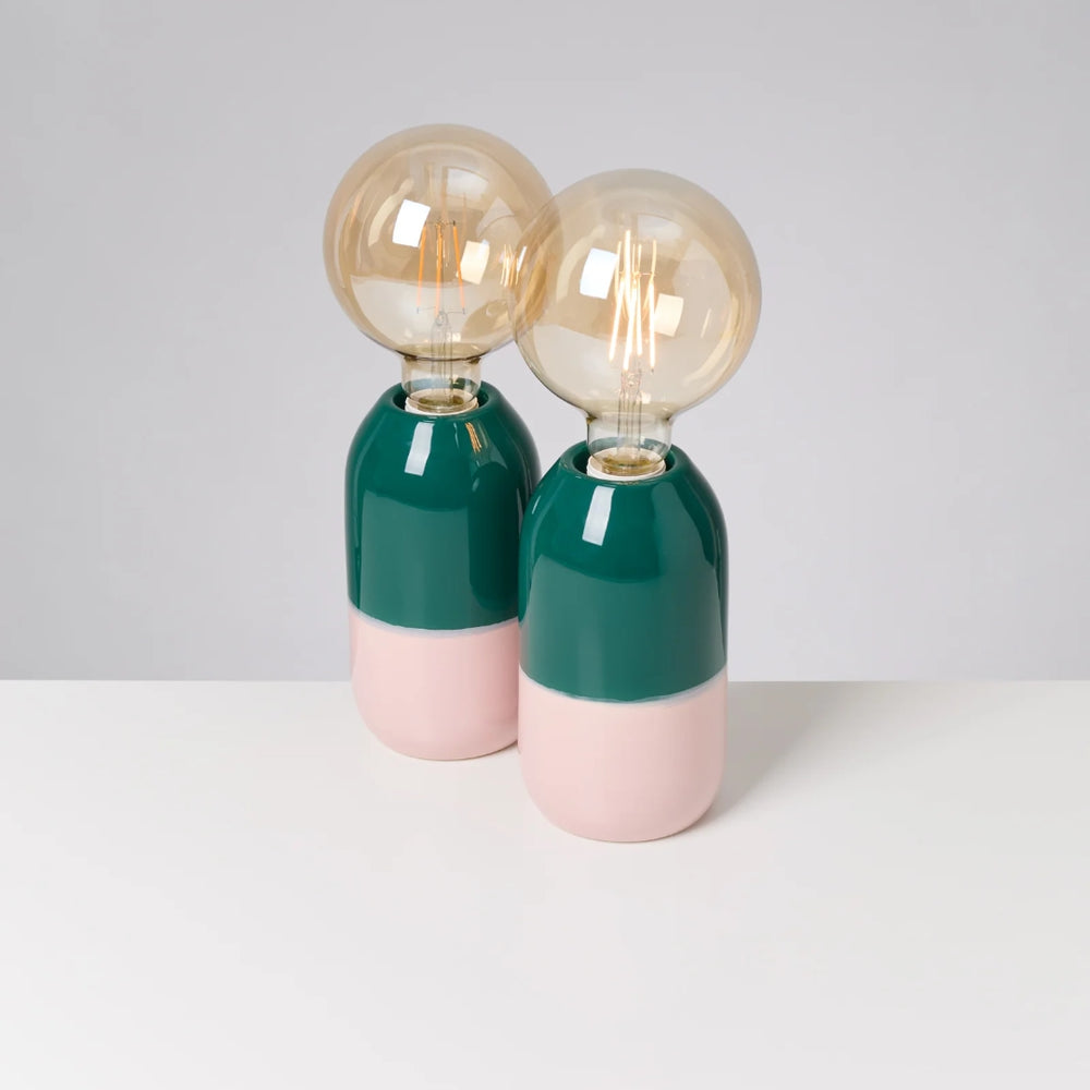 Farol Lamp - Dark Green Pink [PRE ORDER]