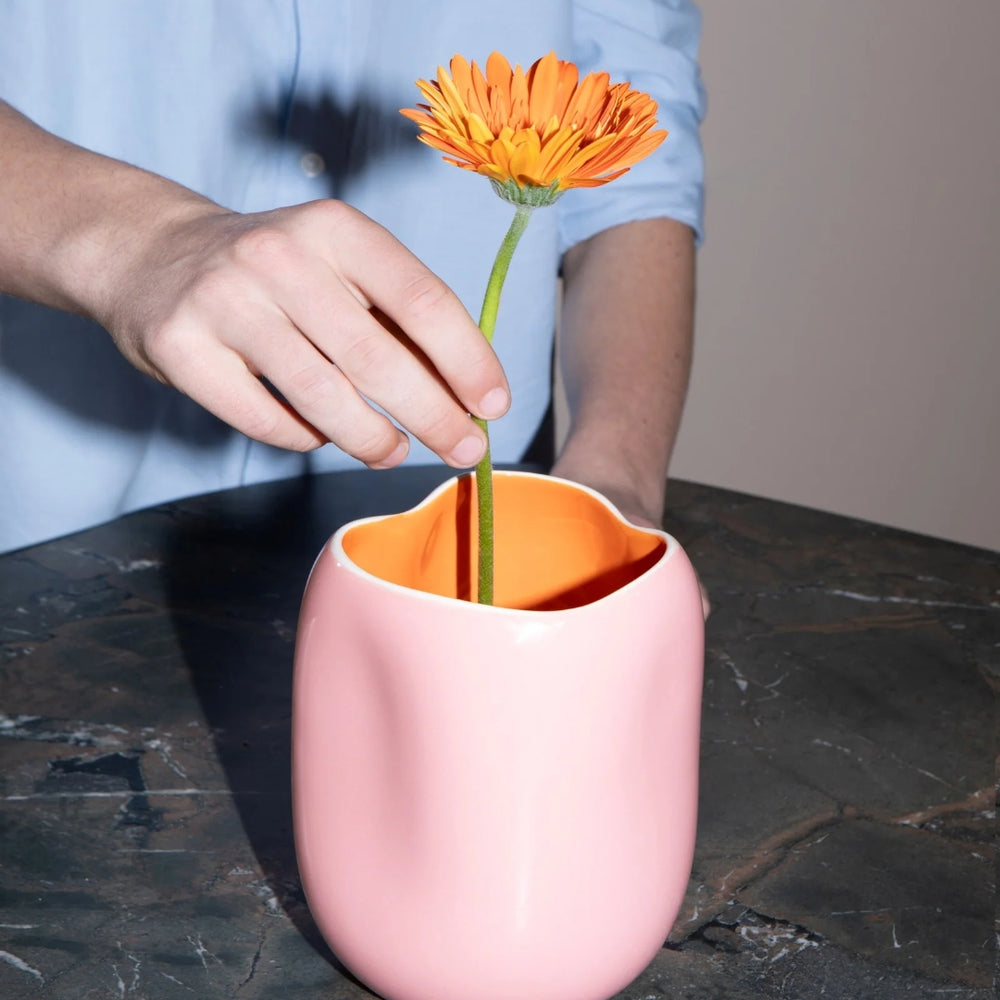 
                      
                        João Medium Vase - Pink Orange [PRE ORDER]
                      
                    