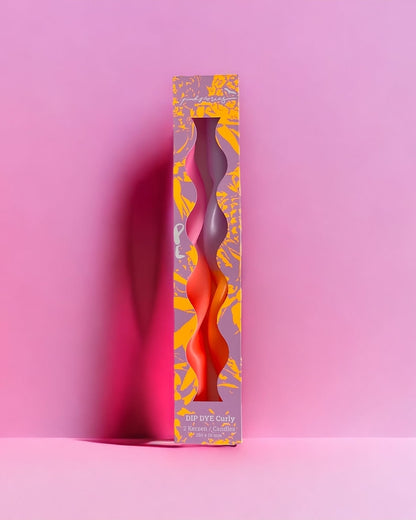 Dip Dye Curly Candle - Miami Lilac [PRE ORDER]