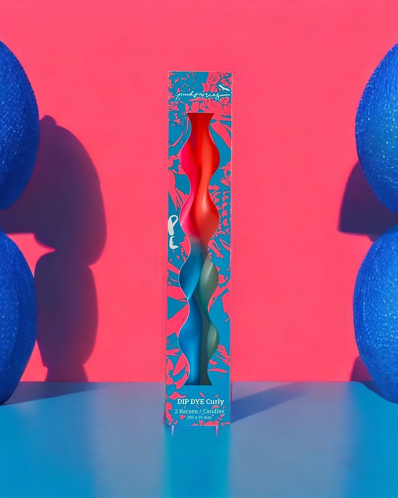 
                      
                        Dip Dye Curly Candle - Miami Ocean [PRE ORDER]
                      
                    