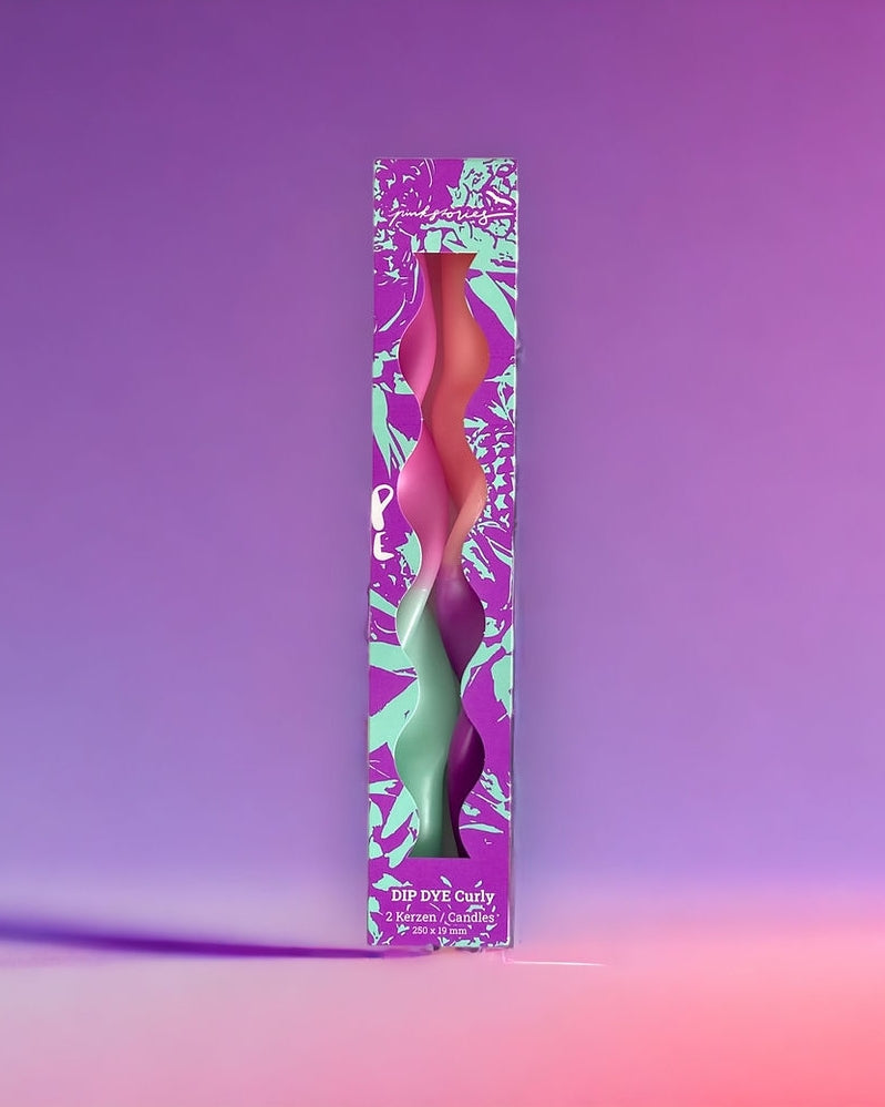 
                      
                        Dip Dye Curly Candle - Miami Purple [PRE ORDER]
                      
                    