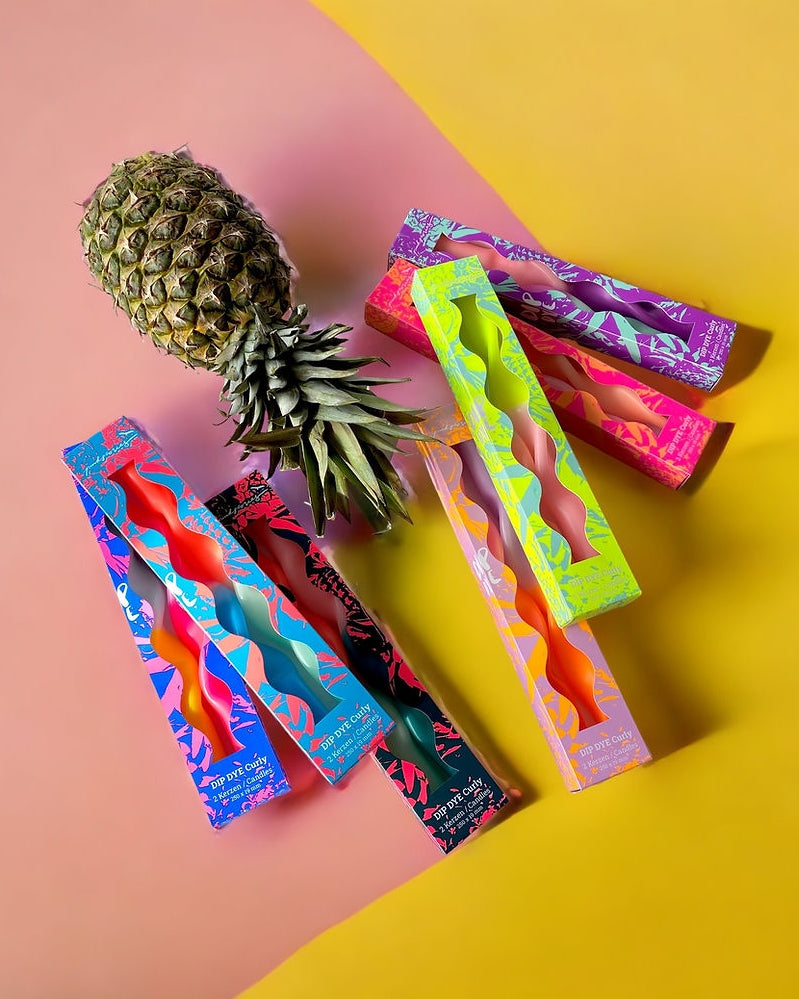 
                      
                        Dip Dye Curly Candle - Miami Yellow [PRE ORDER]
                      
                    