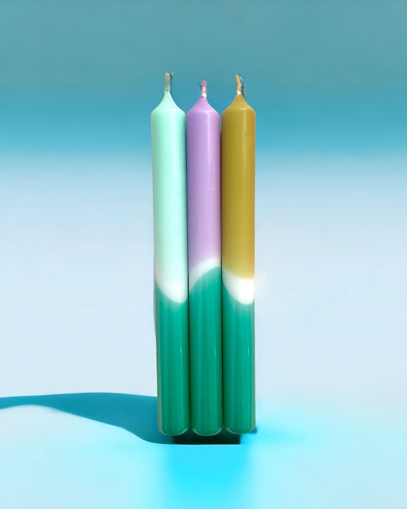 Dip Dye Glossy Candle - Krypton [PRE ORDER]