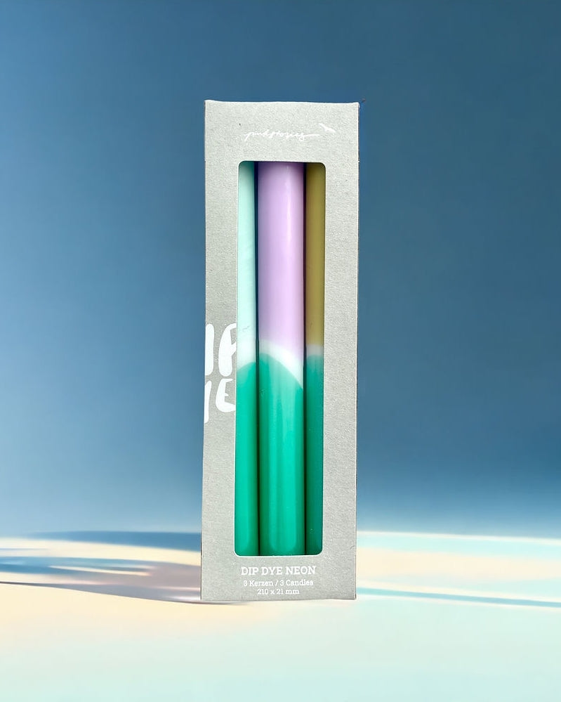 Dip Dye Glossy Candle - Krypton [PRE ORDER]