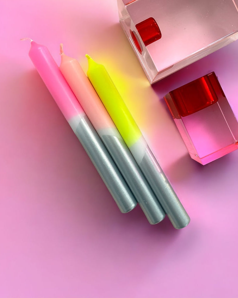 Dip Dye Glossy Candle - Lithium [PRE ORDER]