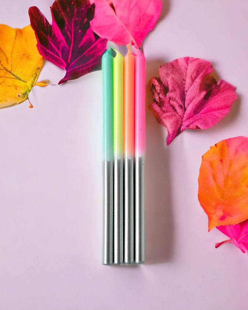 Dip Dye Skinny Candle - Silver Zen Essence [PRE ORDER]