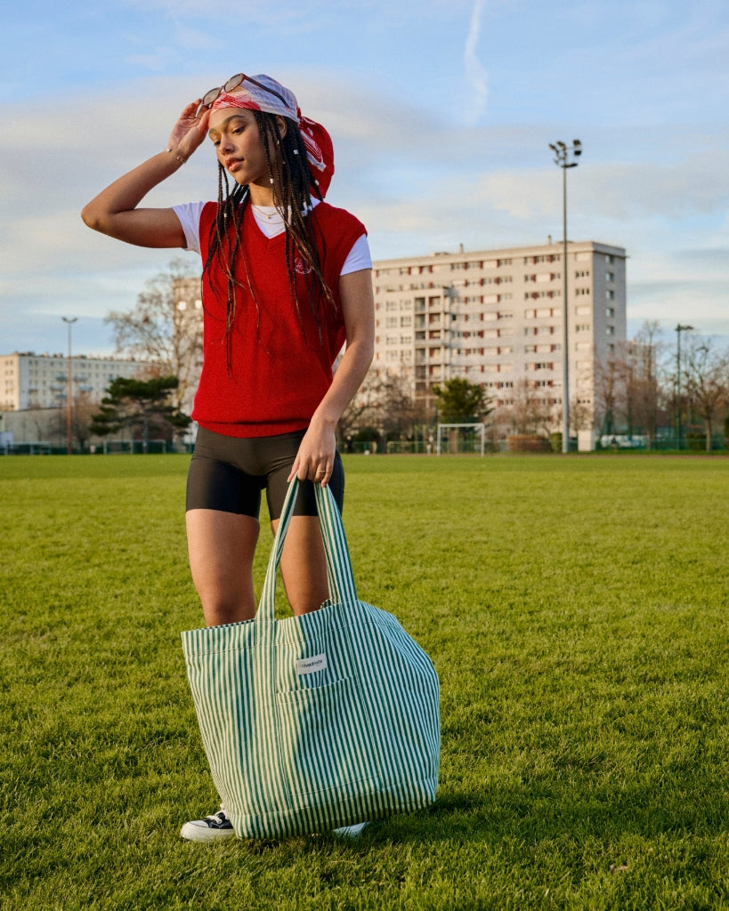 Amelot - Rayé Vert Blanc [PRE ORDER]